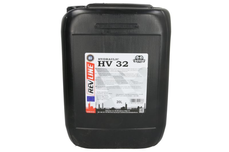 REVLINE HYDRAULIC HV 32 – Hidrauliskā eļļa (20L)