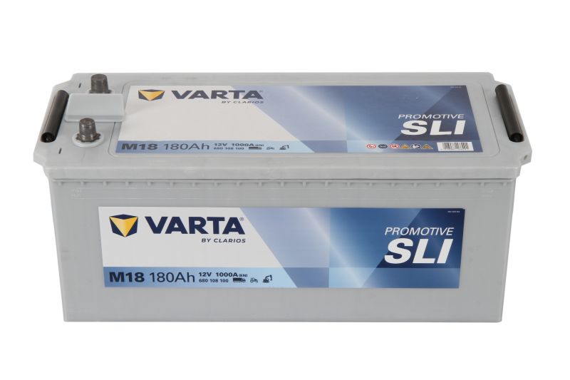VARTA PROMOTIVE SLI 180Ah / 1000A – Kreisais +, Bezapkopes akumulators