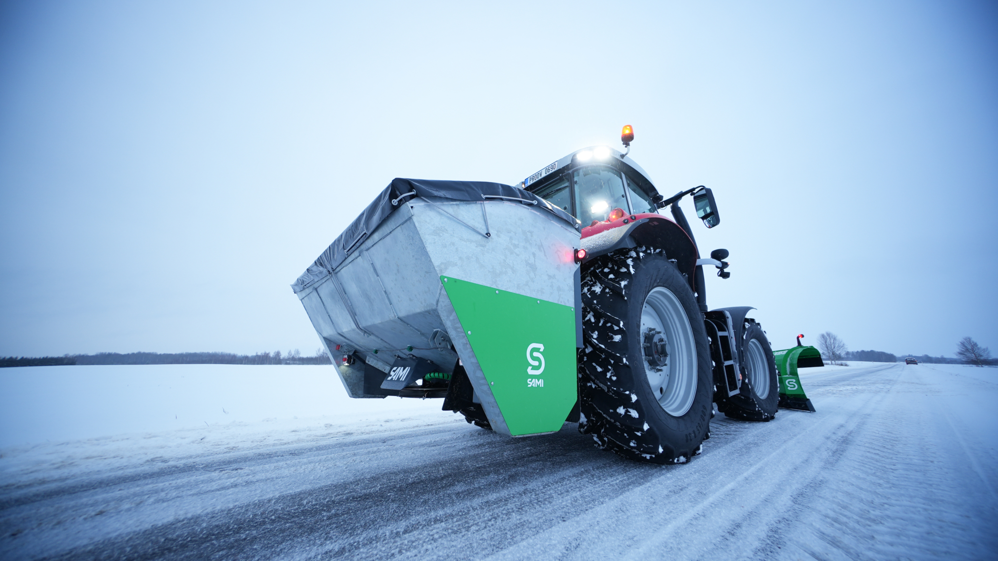 Diska kaisītājs SLD (1200L / 1800L) – profesionālai sāls un šķembu kaisīšanai ar GPS kontroli