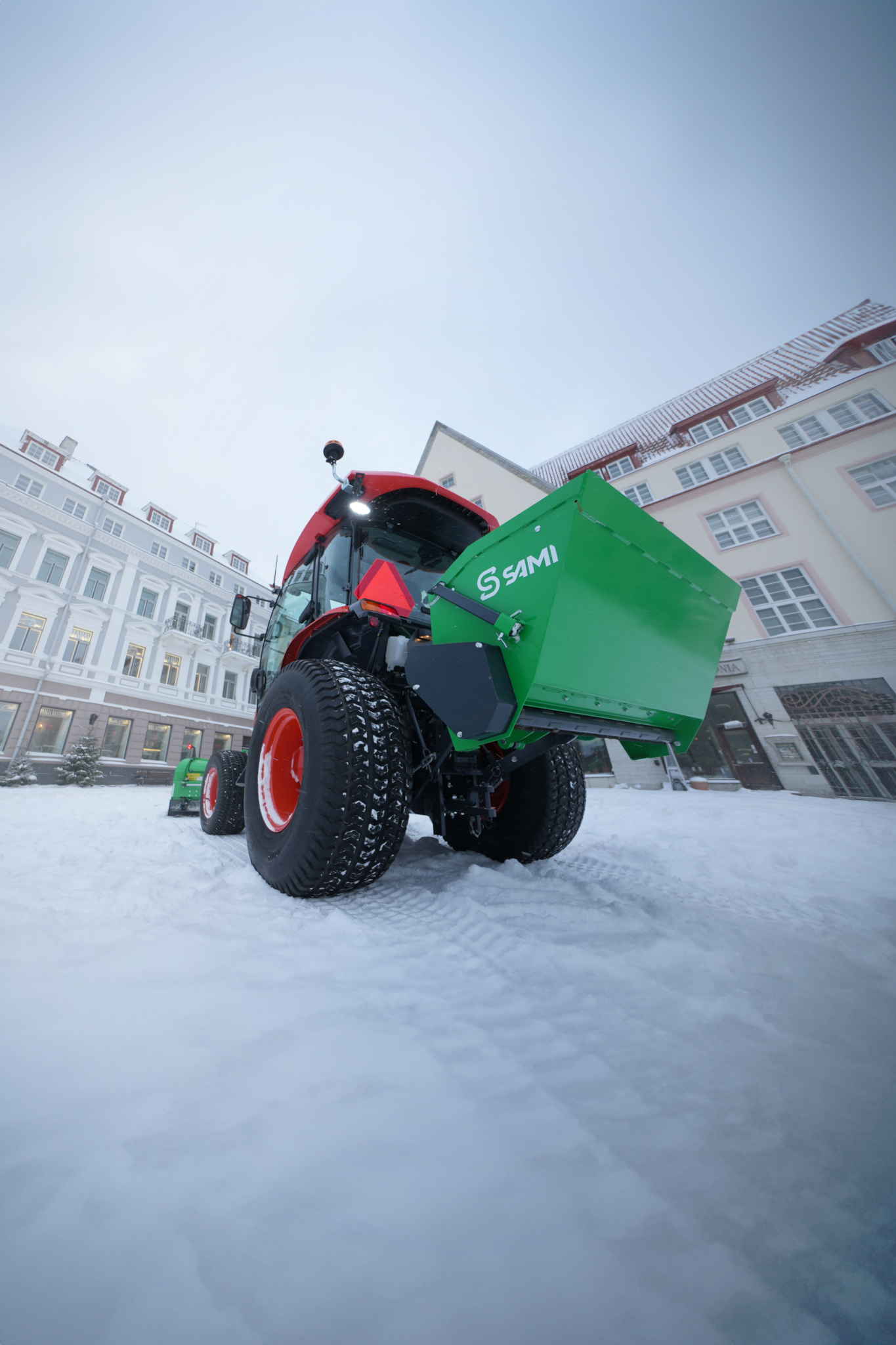 Smilts kaisītājs SLS Compact (1000 / 1250) – ietvēm un teritoriju uzturēšanai